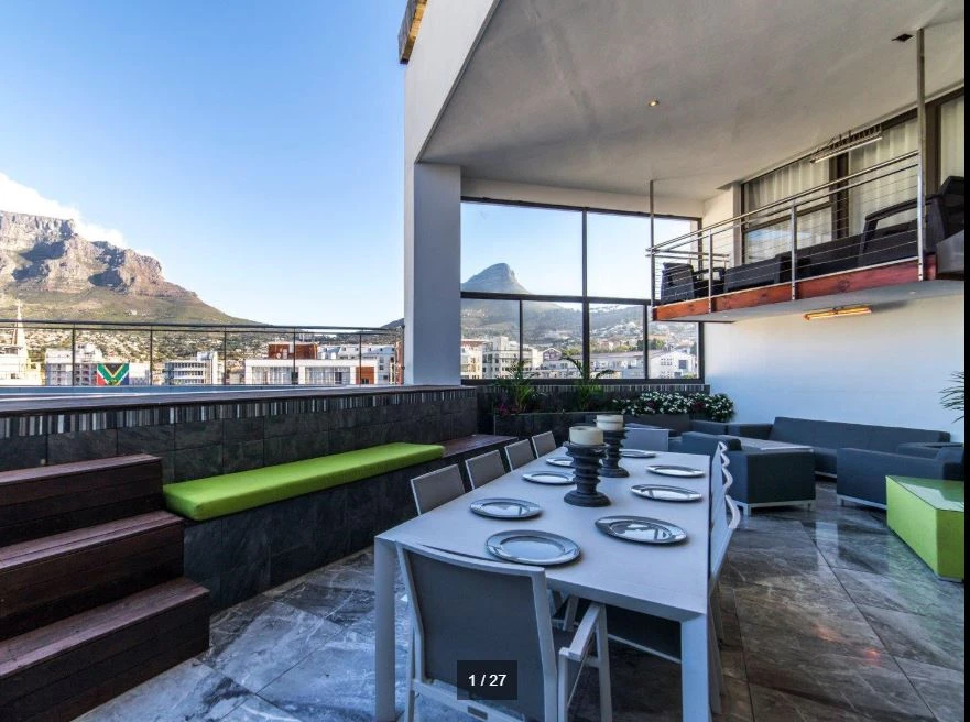 Очень красивая 3 комнатная квартира на продажу в центре Кейптауна