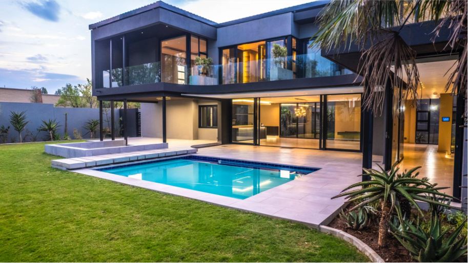 Brand New Exquisite Ultra Modern Five Bedroom House For Sale In The Waterfall Country Estate