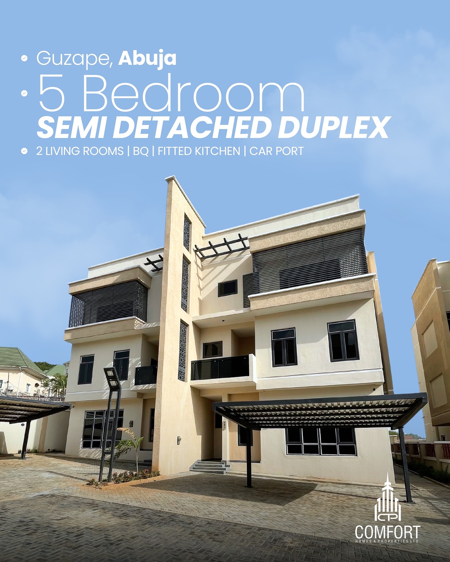 Opulent 5 Bedroom Apartment For Sale in Guzape, Abuja 