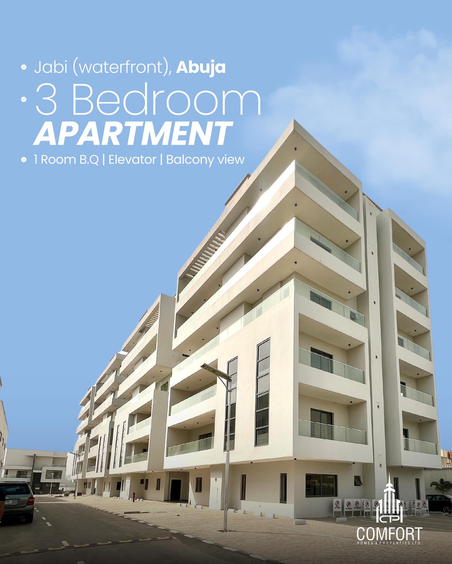 The Ideal 3 Bedroom Apartment For Sale in Jabi, Abuja