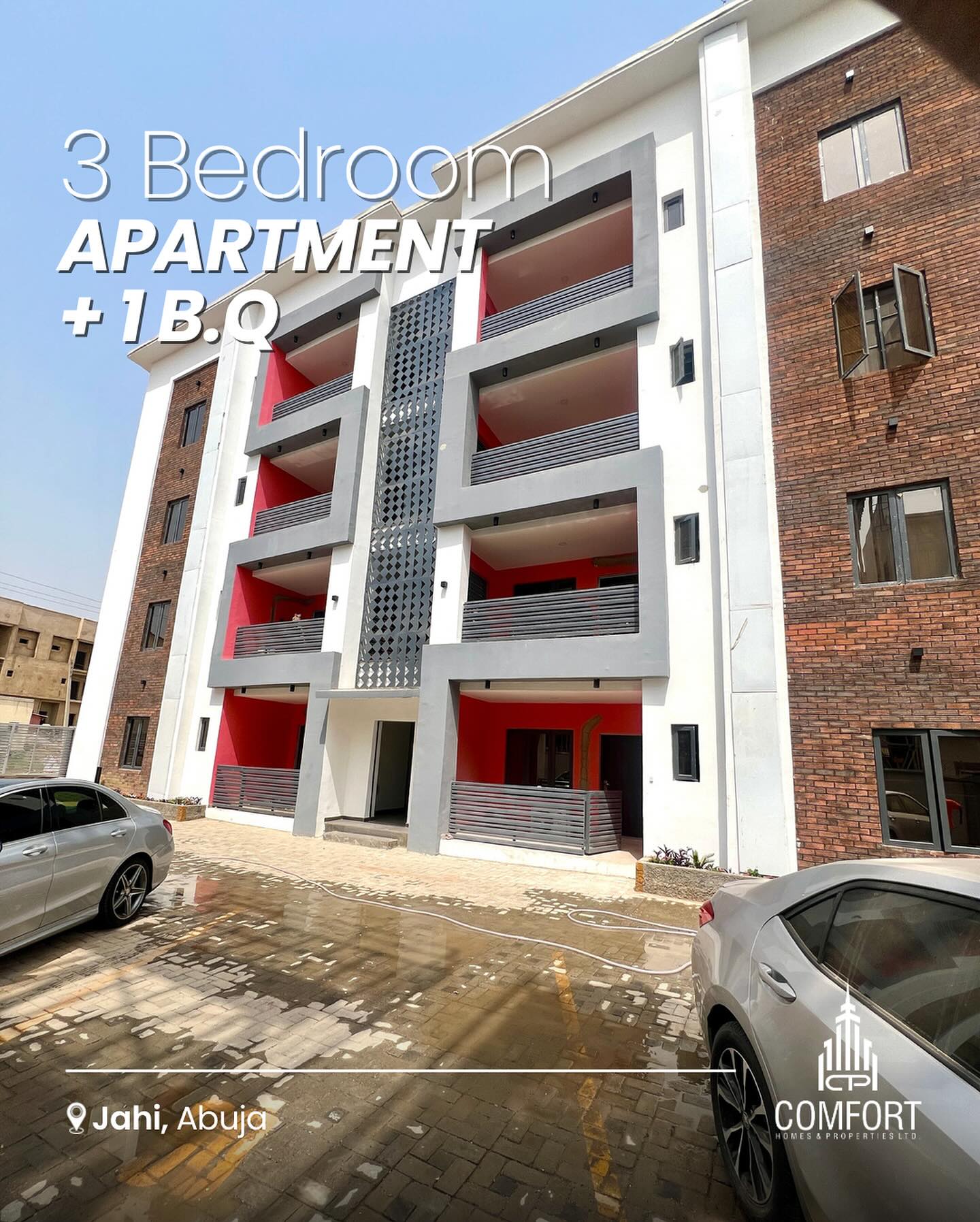 Amazing 3 Bedroom Apartment For Sale in Jahi, Abuja