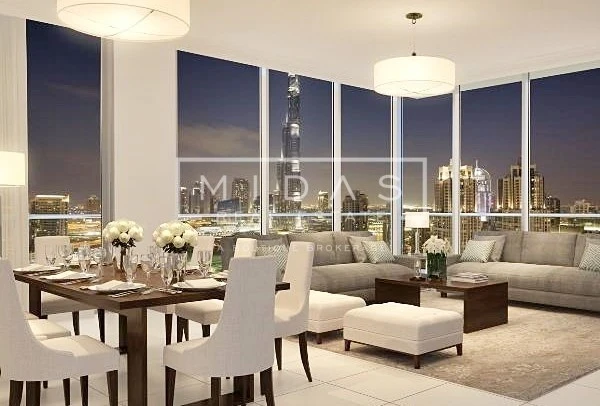 Luksusowy duży apartament w samym sercu Dubaju