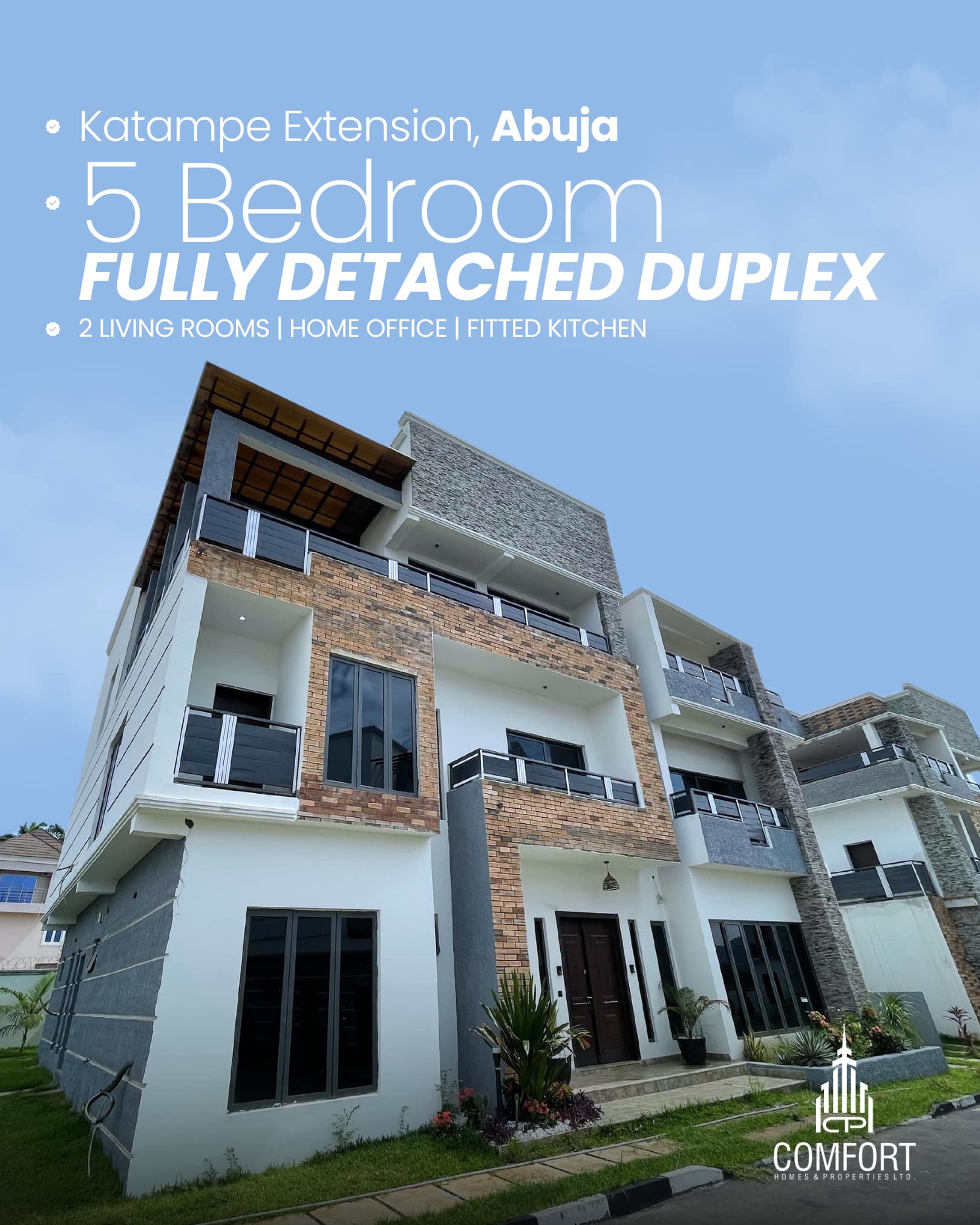 Exquisite 5 Bedroom House For Sale in Katampe Extension, Abuja