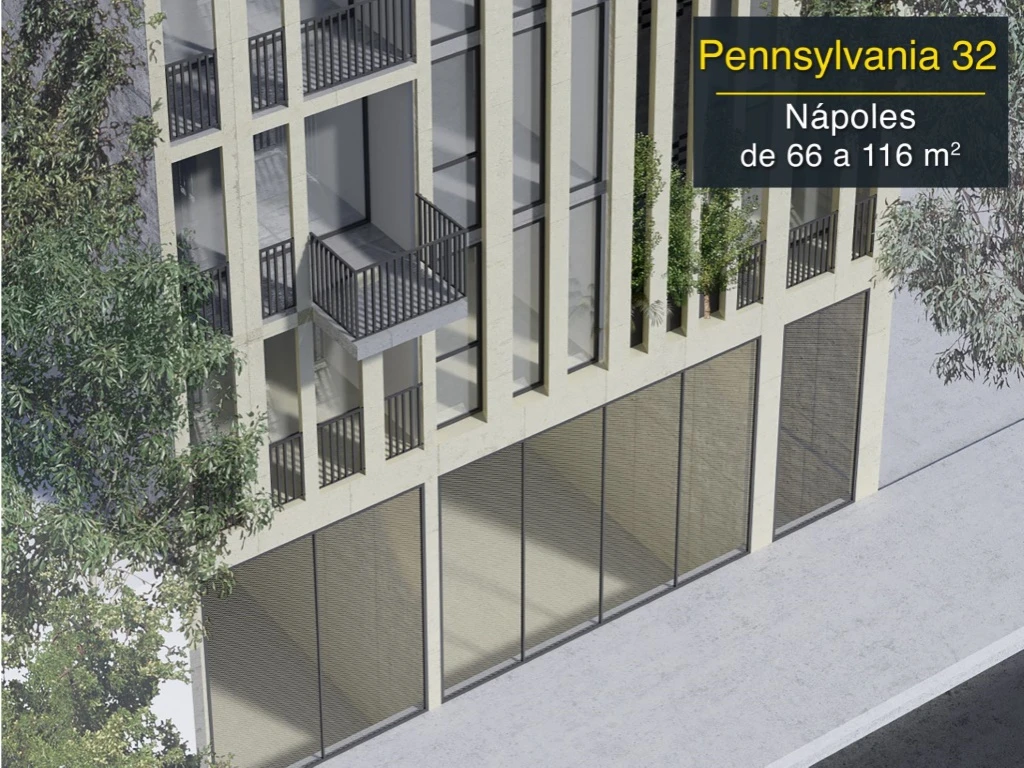 Pennsylvavia 32 , Exclusivo edificio de 23 departamentos en venta