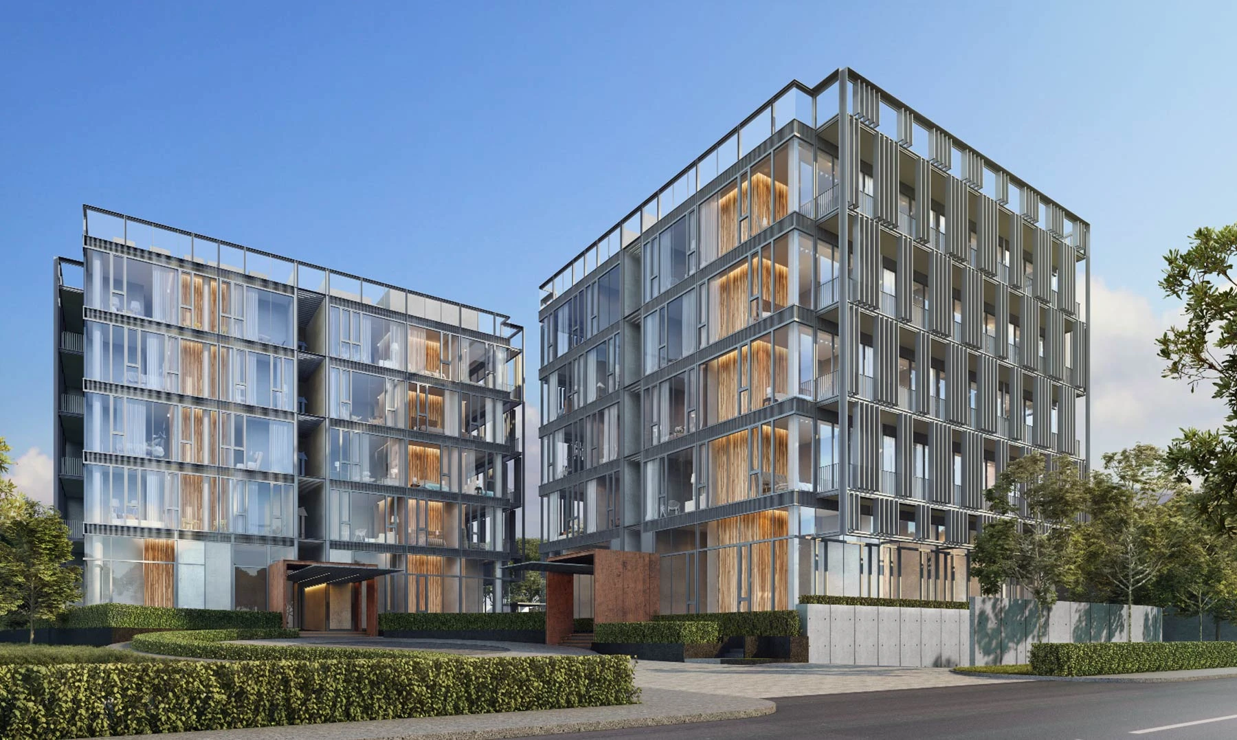 55 unit residential development located at Jervois Road