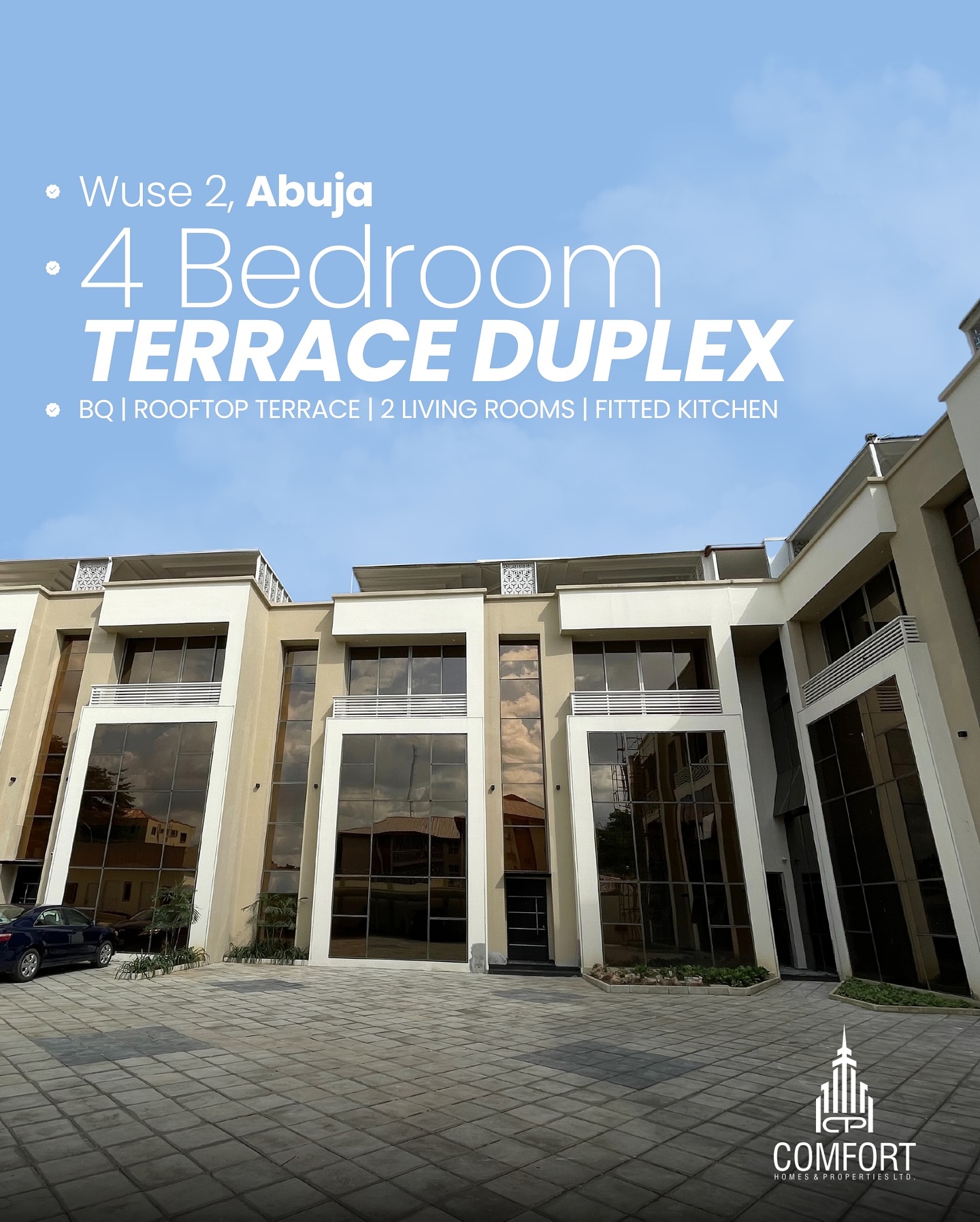 Luxurious 4 Bedroom Apartment For Sale in Wuse 2, Abuja