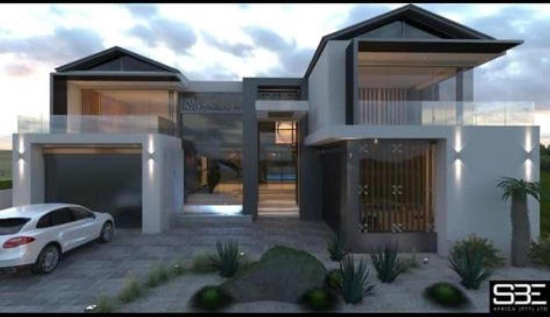 Modern 4 Bedroom Contemporary Newly Built House For Sale In Waterfall Country Estate