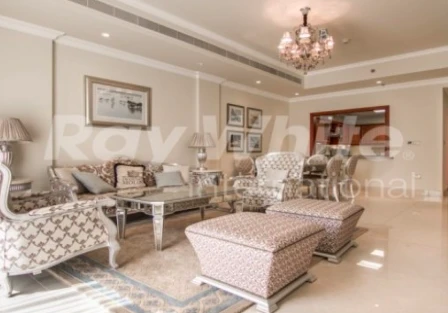 Magnificent Furnished Apartment with Sea View in Kempinski Palm Residence