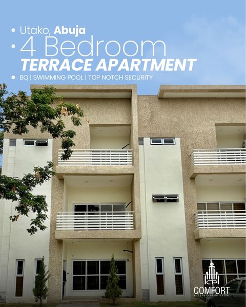 Exquisite 4 Bedroom Apartment For Sale in Utako, Abuja